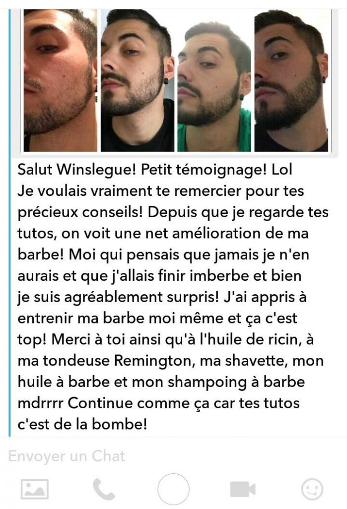 L'HUILE DE RICIN FAIT POUSSER LA BARBE PLUS VITE : MYTHE OU